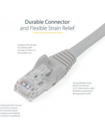 20FT CAT6 GRAY SNAGLESS ETHERNET CABLE UTP 