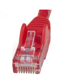 8FT CAT6 RED SNAGLESS ETHERNET CABLE UTP 