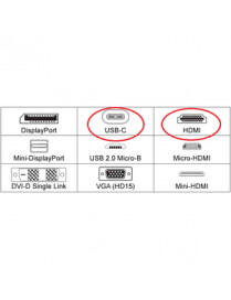 6FT USBC TO HDMI ADAPTER USBC HDMI VIDEO CONVERTER WHITE |BoxandBuy.com