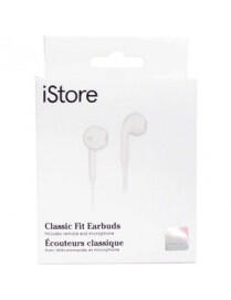 LUXE MATTE OFF WHT ISTORE CLASSIC FIT EARBUDS |BoxandBuy.com