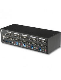 4PORT DUAL MNTR DUAL-LINK DVI USB KVM SWITCH |BoxandBuy.com