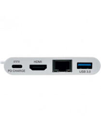 USB-C TO HDMI VIDEO ADAPTER USB 3.1 GEN 2 W/ HUB CHARGING GBE |BoxandBuy.com