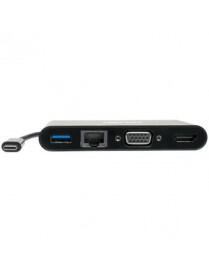 USB C ADAPTER CONVERTER 4K DOCKING STATION HDMI VGA USB-A GBE |BoxandBuy.com