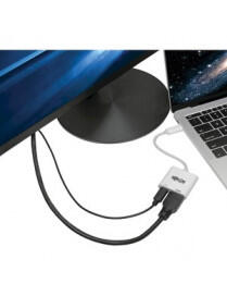 USB C ADAPTER CONVERTER 4K M/F HDMI PD CHARGING USB TYPE C WHITE |BoxandBuy.com