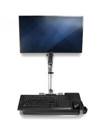 WALL MOUNTED WORKSTATION FOR MONITOR UP TO 30 ARTICULATING |BoxandBuy.com