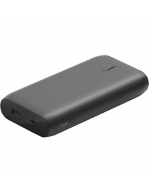 20K POWER BANK 30W PD USBC IN/OUT USBA OUT BLK 