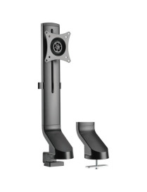 SINGLE-DISPLAY MONITOR ARM DESK CLAMP HEIGHT ADJUSTABLE 17-32IN 