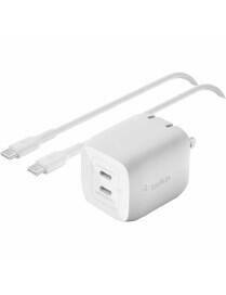 45W DUAL USB-C GAN CHARGER W/ CABLE 