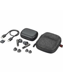 POLY VOYAGER FREE 60 UC M CARBON BLACK EARBUDS +BT700 USB-C A|BoxandBuy.com