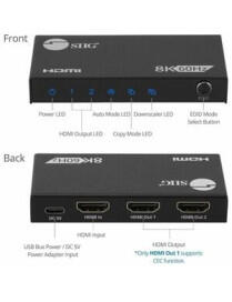 1X2 8K60HZ HDMI SPLITTER WITH VRR/ALLM 40G EDID MGMT DOWN SCALER |BoxandBuy.com