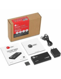 1X2 8K60HZ HDMI SPLITTER WITH VRR/ALLM 40G EDID MGMT DOWN SCALER |BoxandBuy.com
