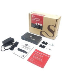 1X2 4K120HZ HDMI SPLITTER WITH EDID & AUDIO EXTRACTOR |BoxandBuy.com