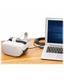 VR LINK ACTIVE OPTICAL CABLE FO META QUEST 2 USB-A TO USB-C M/M 5M |BoxandBuy.com
