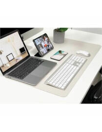 BLUETOOTH KEYBOARD AND MOUSE COMBO RECHARGEABLE ALUMINUM SILVER |BoxandBuy.com