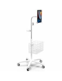 HEAVY-DUTY SECURITY MEDICAL MOBILE FLOOR STAND AND ACCESSORIES |BoxandBuy.com