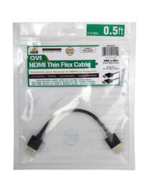 3FT HIGH SPEED HDMI ULTRAHD 4K W/ ETHERN THIN FLEXIBLE CABLE |BoxandBuy.com